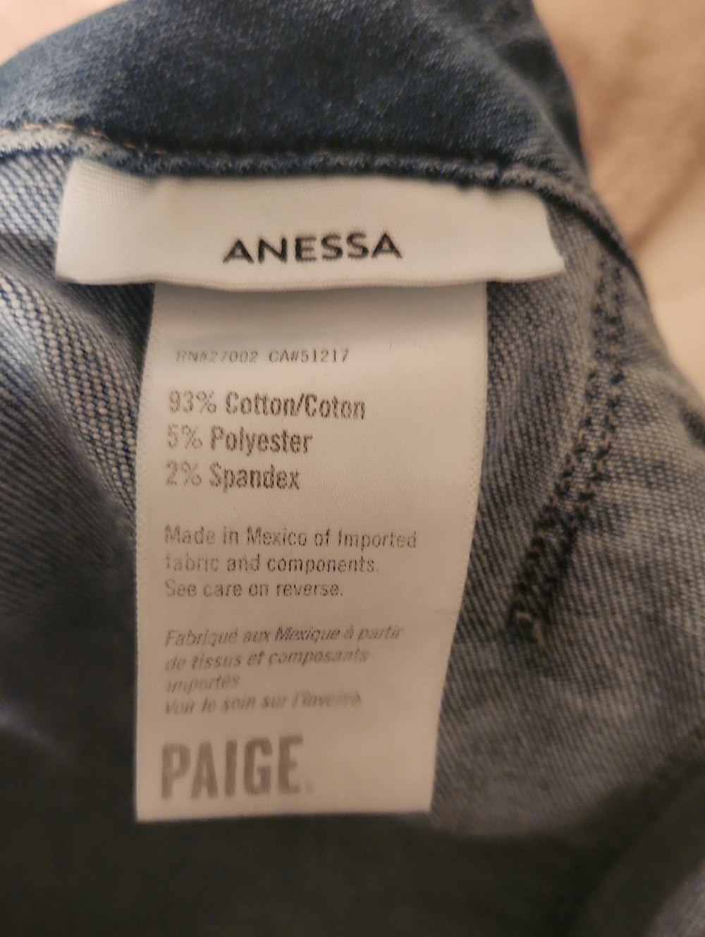 PAIGE Aneesa Wide Leg Jeans Petite - Picture 9 of 9